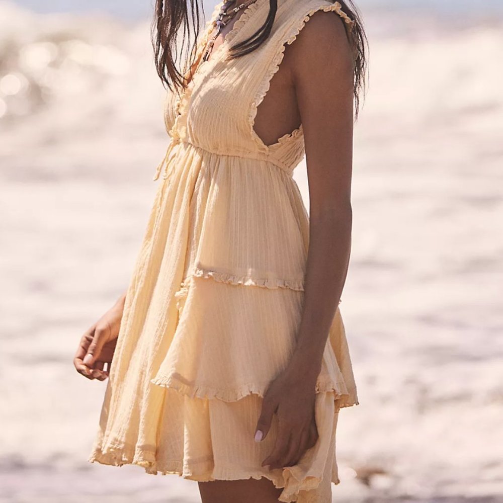 Free People Antoinette Mini Dress